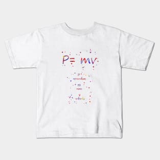 Momentum formula Kids T-Shirt